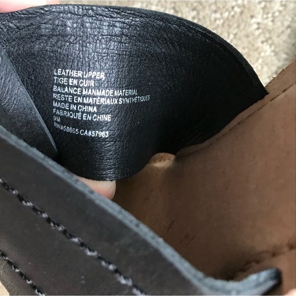 Caslon black sandal-size 9m - Picture 3 of 3